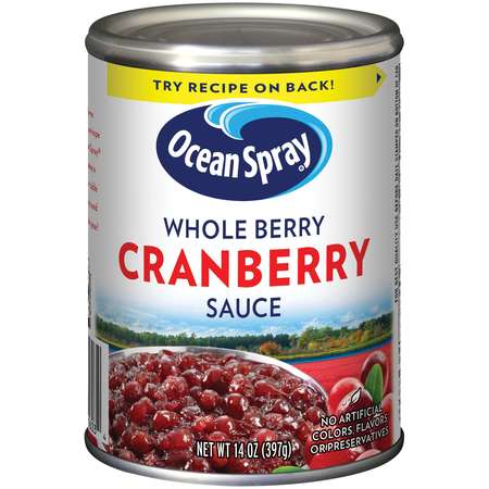 OCEAN SPRAY Ocean Spray Whole Berry Cranberry Sauce 14 oz., PK24 01603